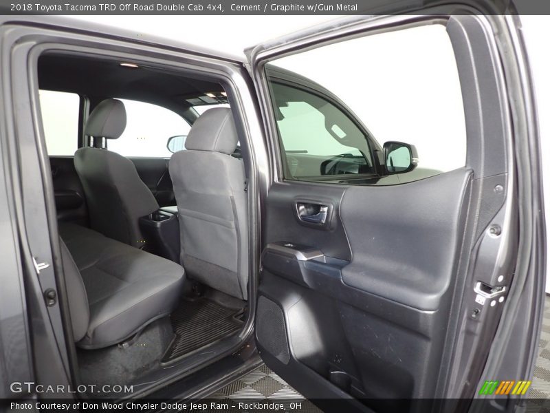 Cement / Graphite w/Gun Metal 2018 Toyota Tacoma TRD Off Road Double Cab 4x4