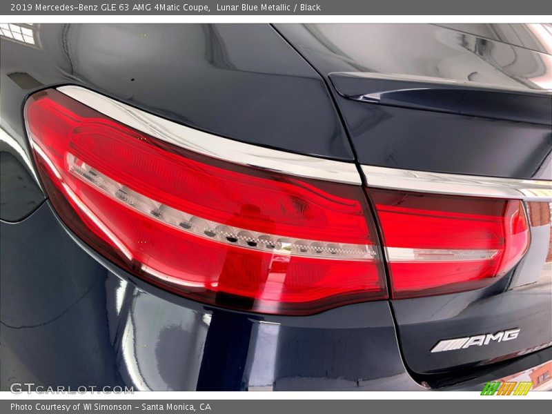 Lunar Blue Metallic / Black 2019 Mercedes-Benz GLE 63 AMG 4Matic Coupe