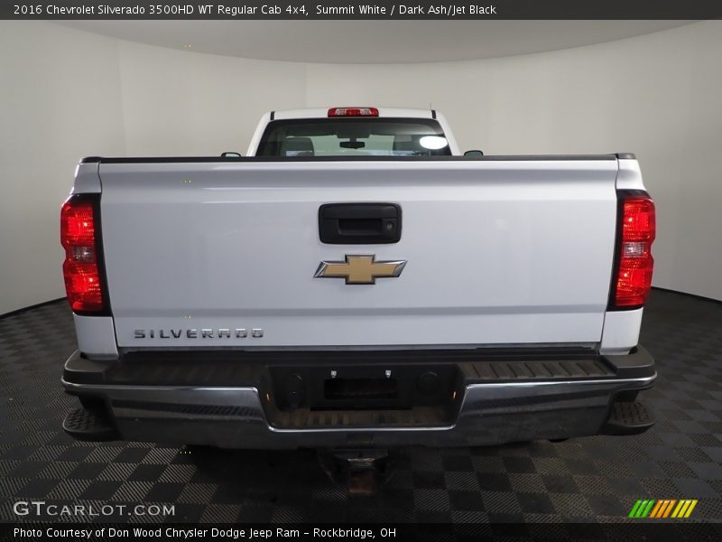Summit White / Dark Ash/Jet Black 2016 Chevrolet Silverado 3500HD WT Regular Cab 4x4