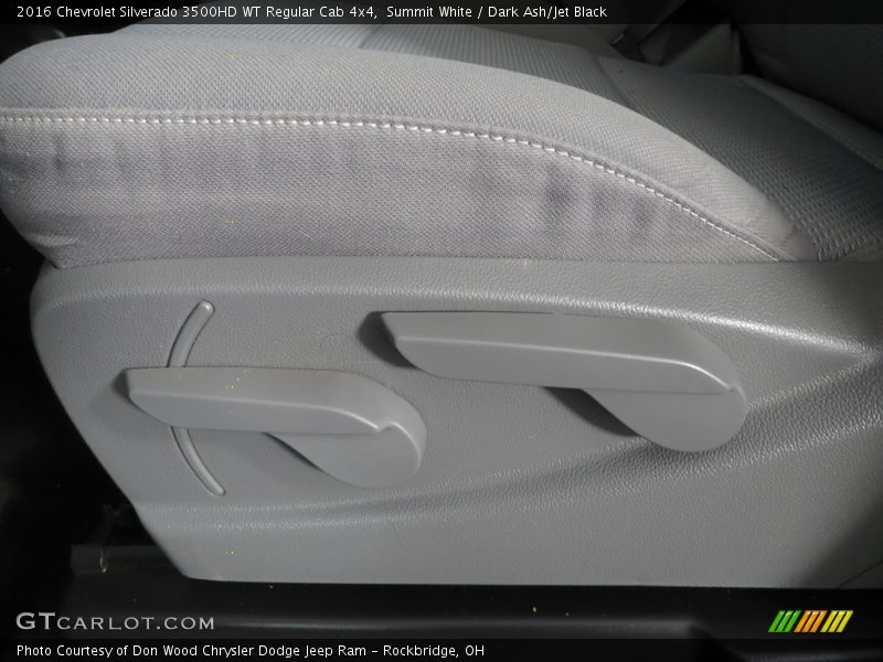 Summit White / Dark Ash/Jet Black 2016 Chevrolet Silverado 3500HD WT Regular Cab 4x4