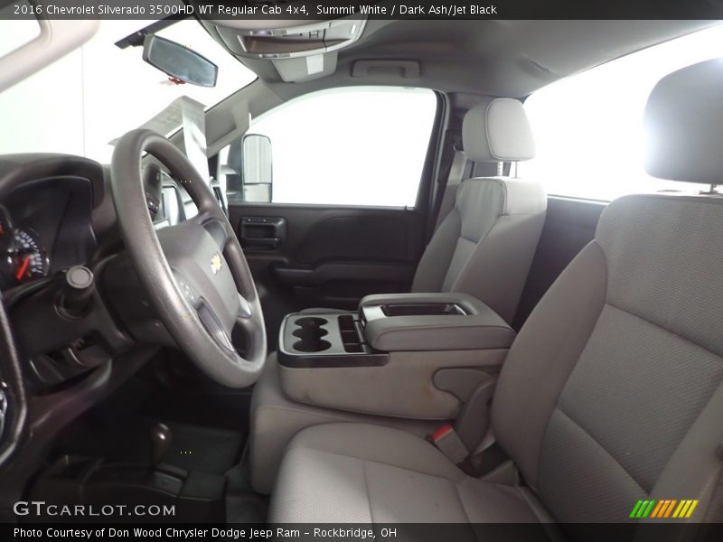 Summit White / Dark Ash/Jet Black 2016 Chevrolet Silverado 3500HD WT Regular Cab 4x4