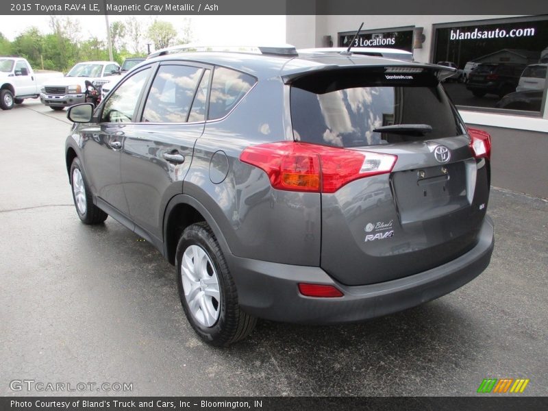 Magnetic Gray Metallic / Ash 2015 Toyota RAV4 LE