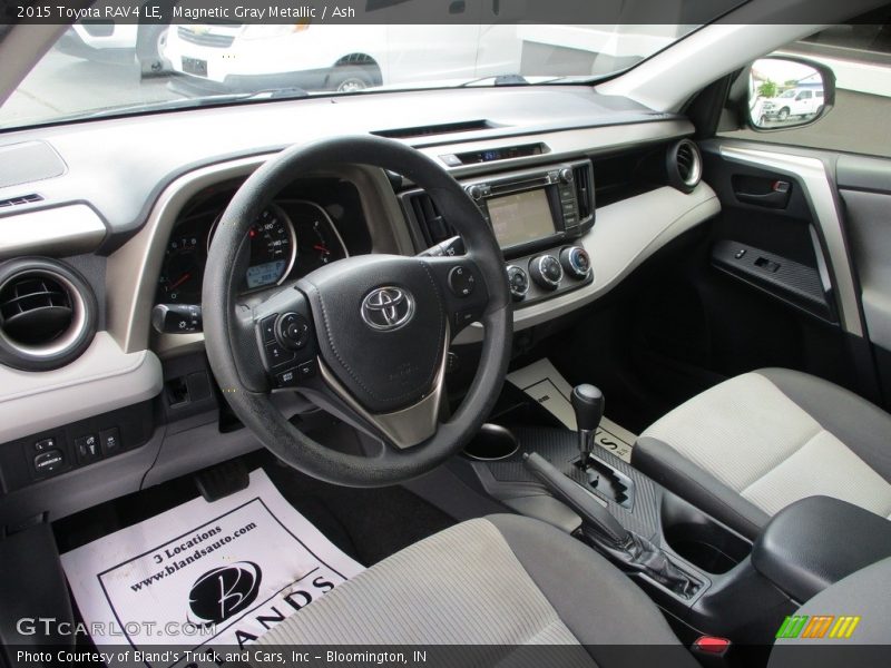 Magnetic Gray Metallic / Ash 2015 Toyota RAV4 LE
