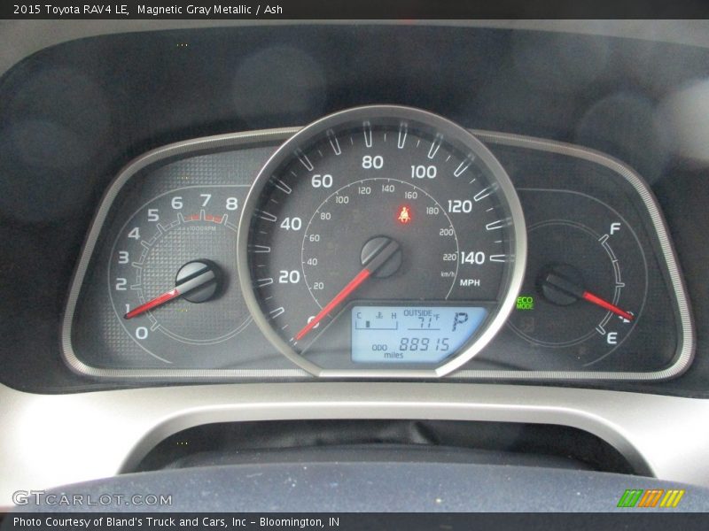 Magnetic Gray Metallic / Ash 2015 Toyota RAV4 LE