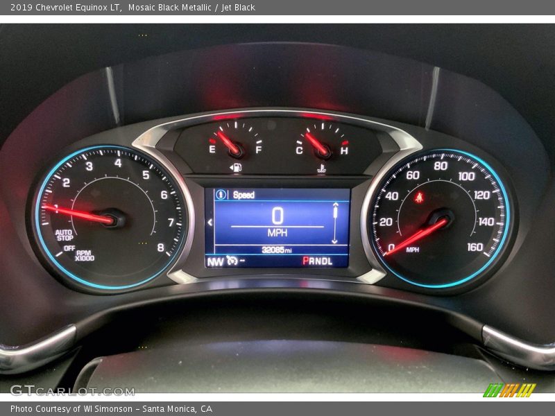  2019 Equinox LT LT Gauges