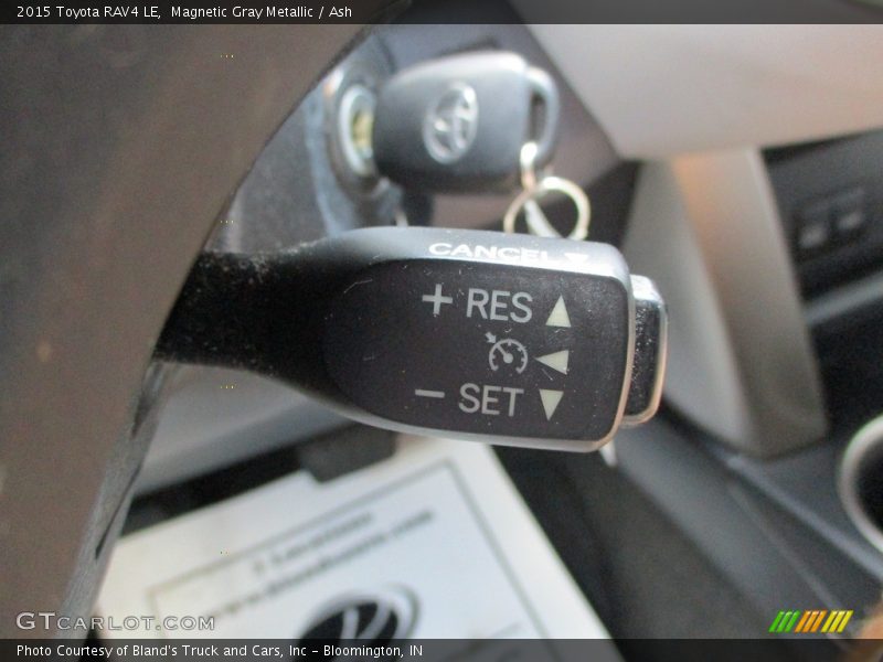 Magnetic Gray Metallic / Ash 2015 Toyota RAV4 LE