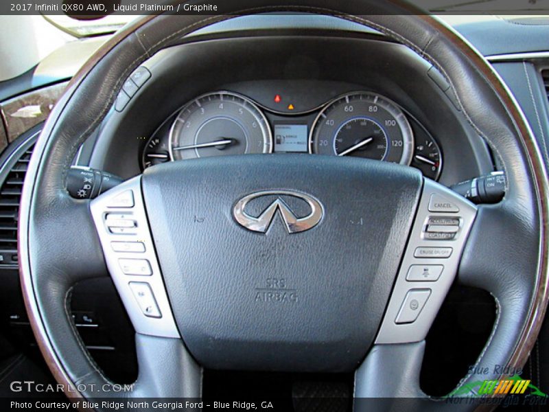  2017 QX80 AWD Steering Wheel