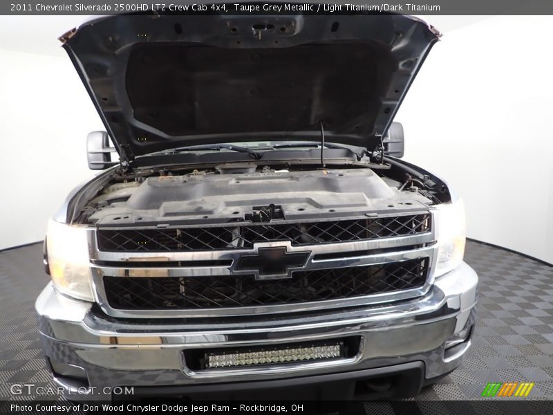 Taupe Grey Metallic / Light Titanium/Dark Titanium 2011 Chevrolet Silverado 2500HD LTZ Crew Cab 4x4