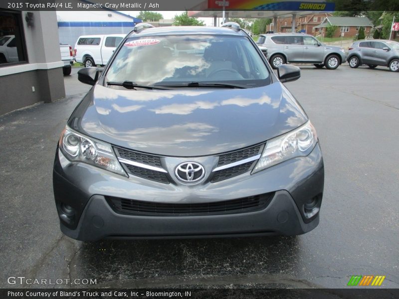 Magnetic Gray Metallic / Ash 2015 Toyota RAV4 LE