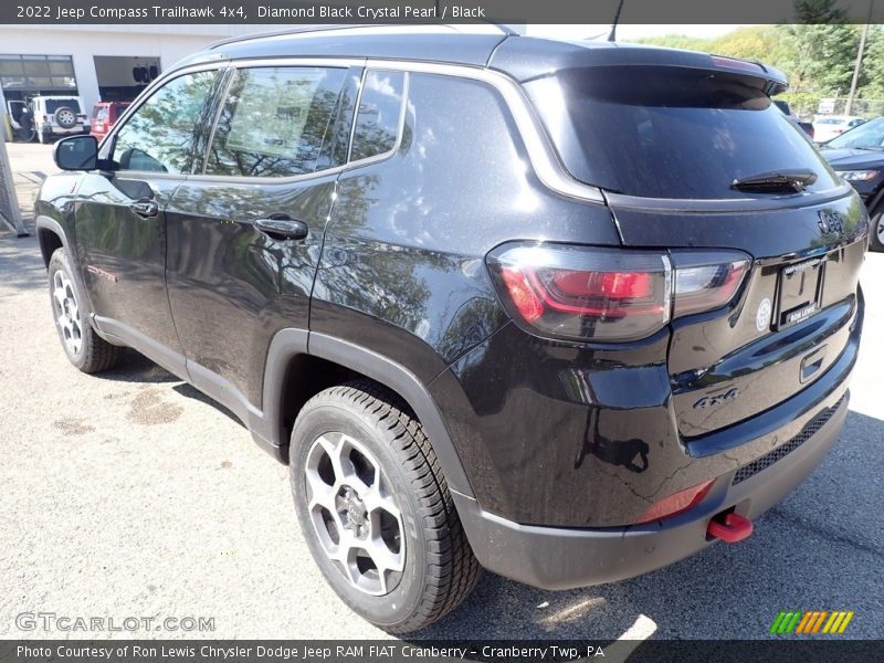 Diamond Black Crystal Pearl / Black 2022 Jeep Compass Trailhawk 4x4