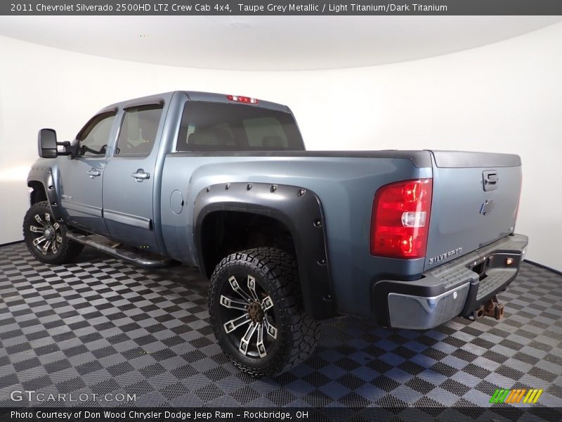 Taupe Grey Metallic / Light Titanium/Dark Titanium 2011 Chevrolet Silverado 2500HD LTZ Crew Cab 4x4