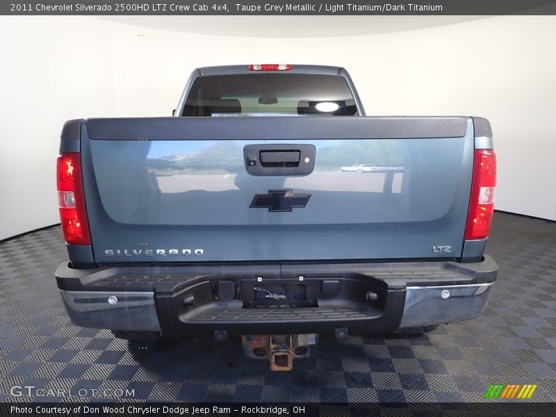 Taupe Grey Metallic / Light Titanium/Dark Titanium 2011 Chevrolet Silverado 2500HD LTZ Crew Cab 4x4