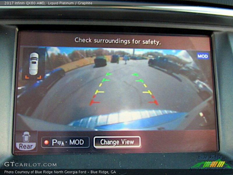 Liquid Platinum / Graphite 2017 Infiniti QX80 AWD