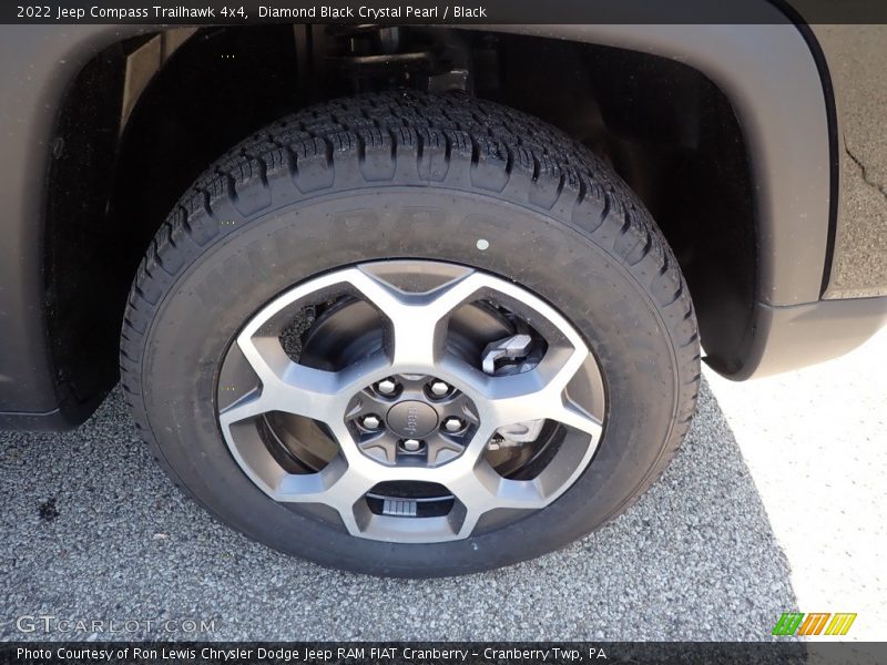 Diamond Black Crystal Pearl / Black 2022 Jeep Compass Trailhawk 4x4