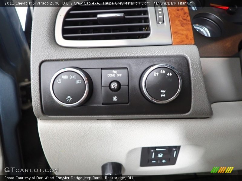 Taupe Grey Metallic / Light Titanium/Dark Titanium 2011 Chevrolet Silverado 2500HD LTZ Crew Cab 4x4