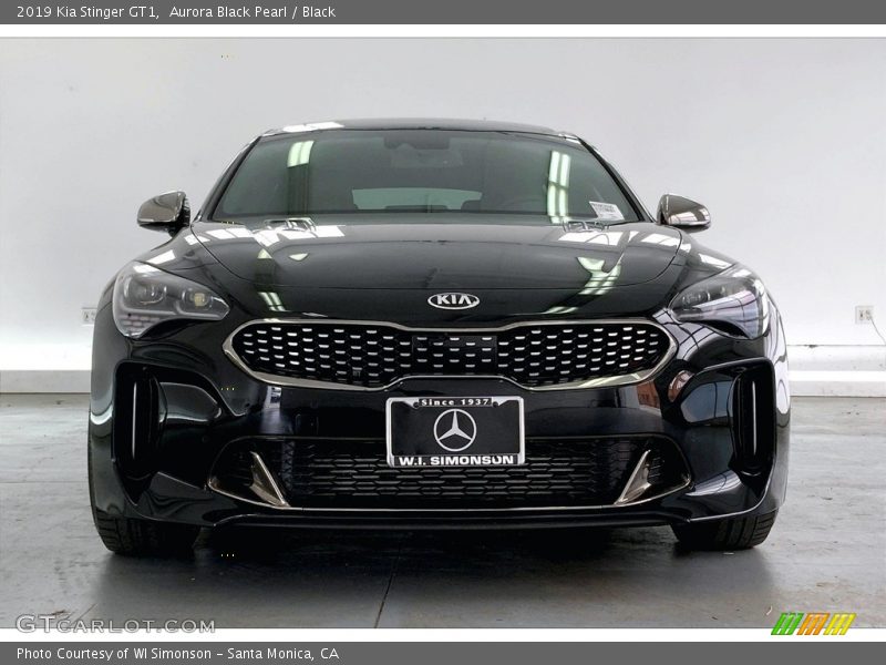 Aurora Black Pearl / Black 2019 Kia Stinger GT1