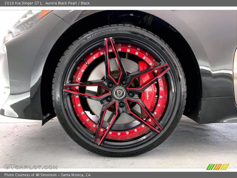 Aurora Black Pearl / Black 2019 Kia Stinger GT1