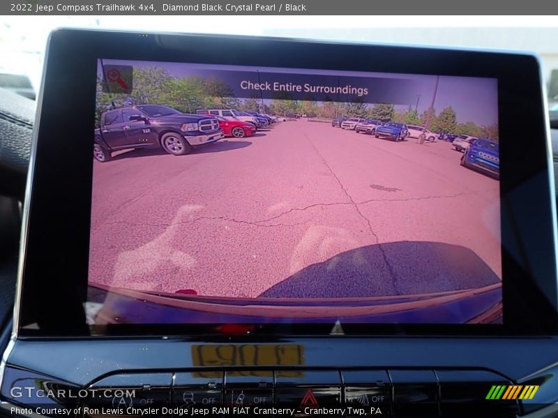 Diamond Black Crystal Pearl / Black 2022 Jeep Compass Trailhawk 4x4