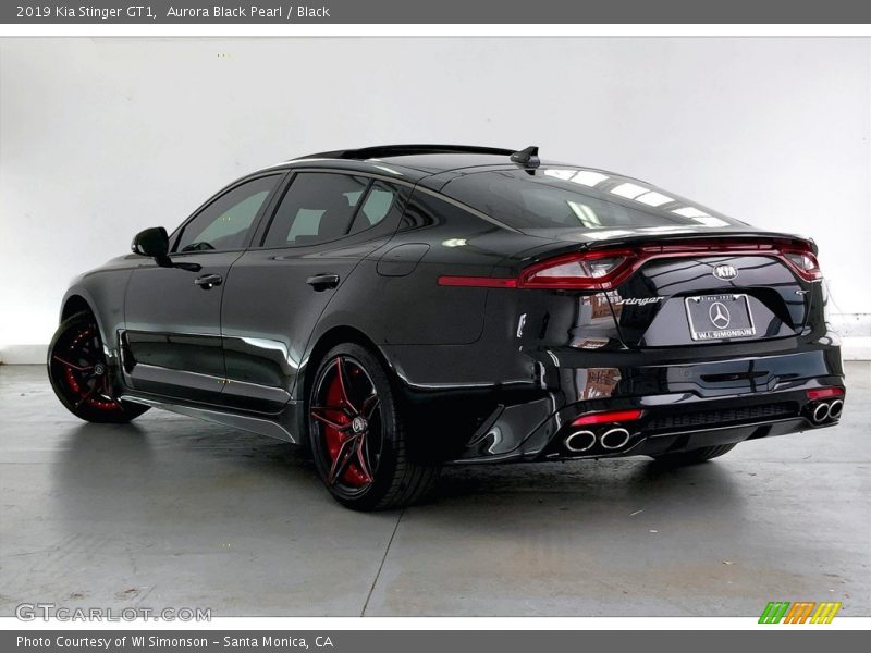 Aurora Black Pearl / Black 2019 Kia Stinger GT1