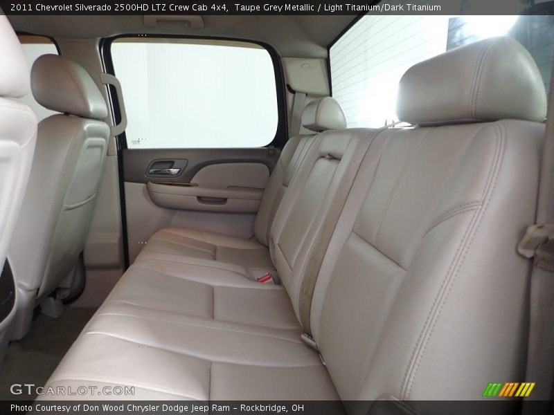 Taupe Grey Metallic / Light Titanium/Dark Titanium 2011 Chevrolet Silverado 2500HD LTZ Crew Cab 4x4
