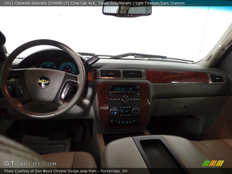 Taupe Grey Metallic / Light Titanium/Dark Titanium 2011 Chevrolet Silverado 2500HD LTZ Crew Cab 4x4