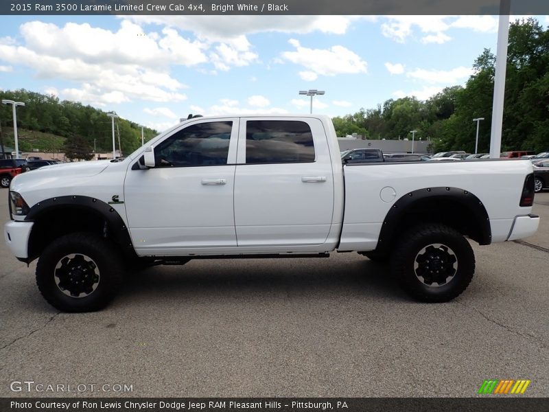  2015 3500 Laramie Limited Crew Cab 4x4 Bright White