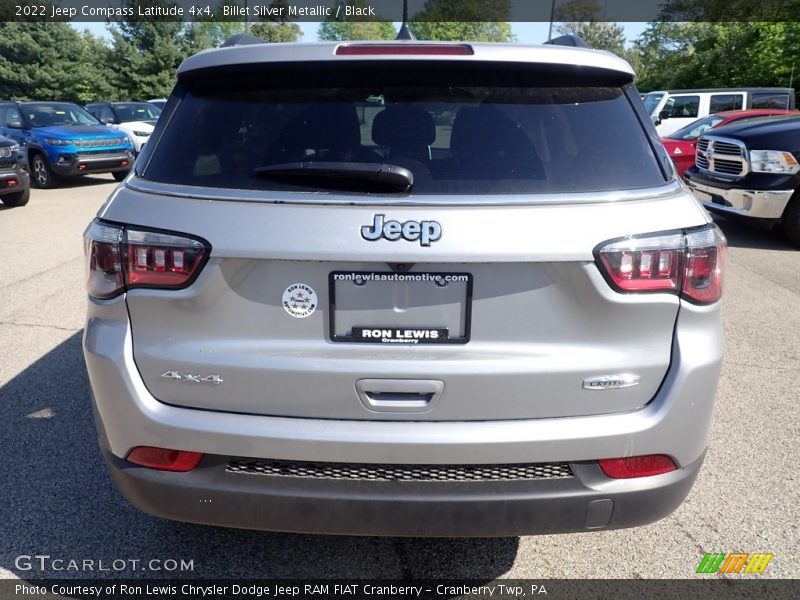 Billet Silver Metallic / Black 2022 Jeep Compass Latitude 4x4