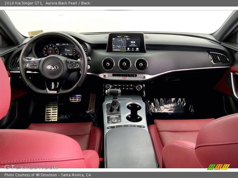Dashboard of 2019 Stinger GT1