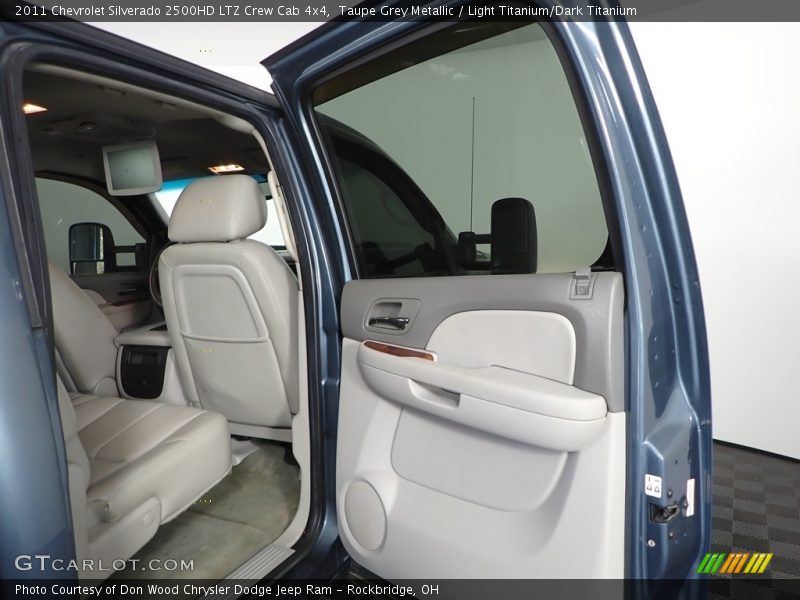 Taupe Grey Metallic / Light Titanium/Dark Titanium 2011 Chevrolet Silverado 2500HD LTZ Crew Cab 4x4