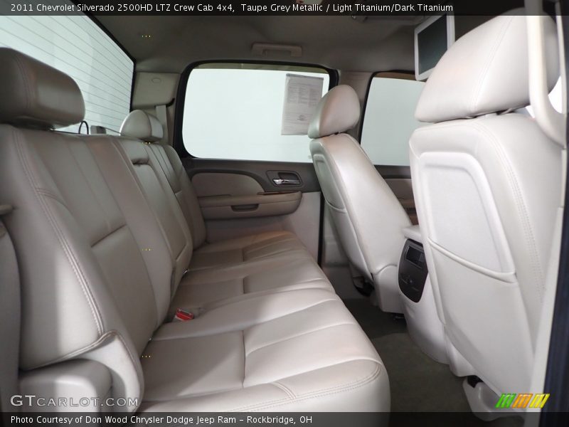 Taupe Grey Metallic / Light Titanium/Dark Titanium 2011 Chevrolet Silverado 2500HD LTZ Crew Cab 4x4
