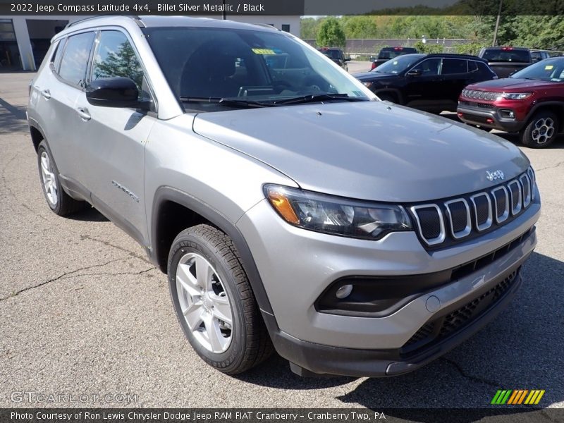 Billet Silver Metallic / Black 2022 Jeep Compass Latitude 4x4