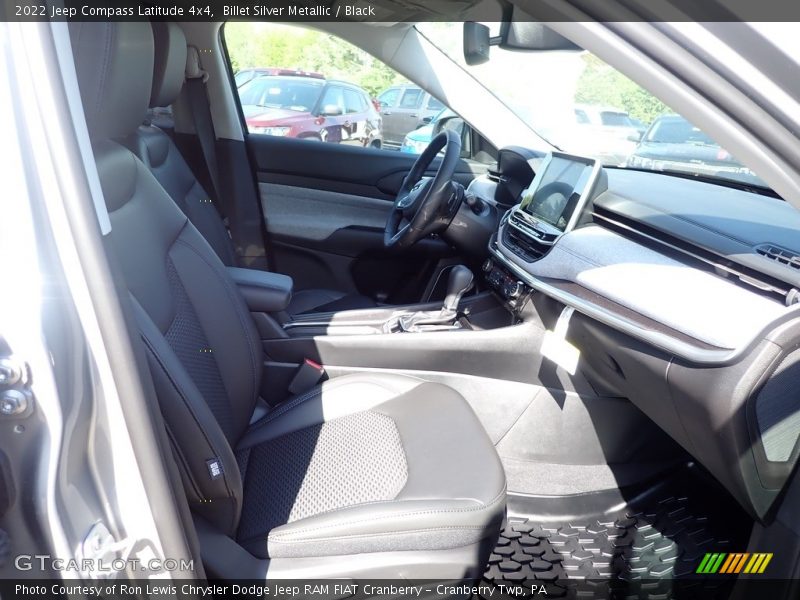 Billet Silver Metallic / Black 2022 Jeep Compass Latitude 4x4