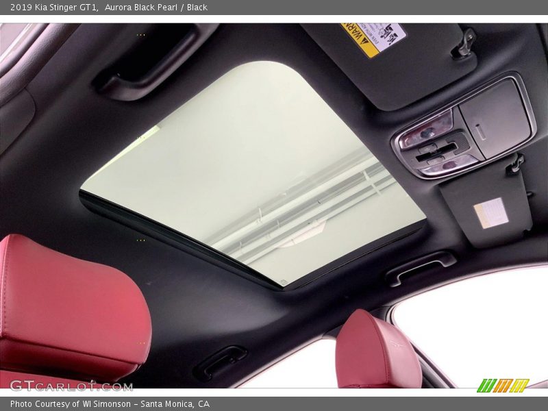 Aurora Black Pearl / Black 2019 Kia Stinger GT1