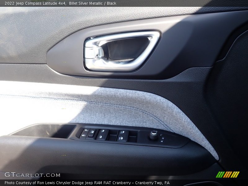 Billet Silver Metallic / Black 2022 Jeep Compass Latitude 4x4
