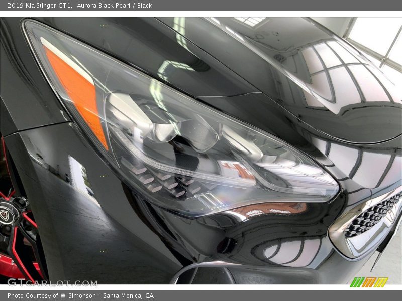 Aurora Black Pearl / Black 2019 Kia Stinger GT1