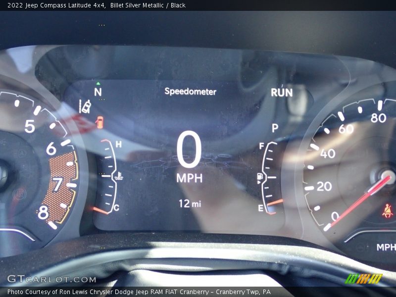 Billet Silver Metallic / Black 2022 Jeep Compass Latitude 4x4