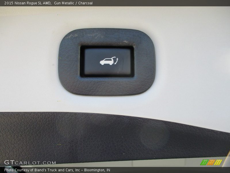 Gun Metallic / Charcoal 2015 Nissan Rogue SL AWD