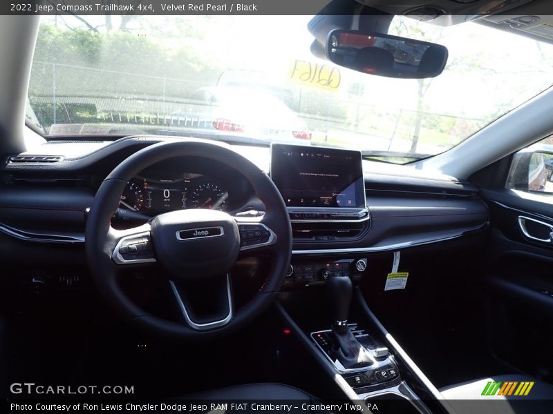 Velvet Red Pearl / Black 2022 Jeep Compass Trailhawk 4x4