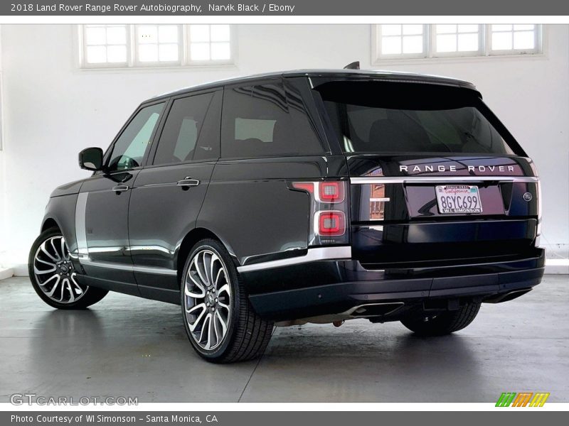 Narvik Black / Ebony 2018 Land Rover Range Rover Autobiography