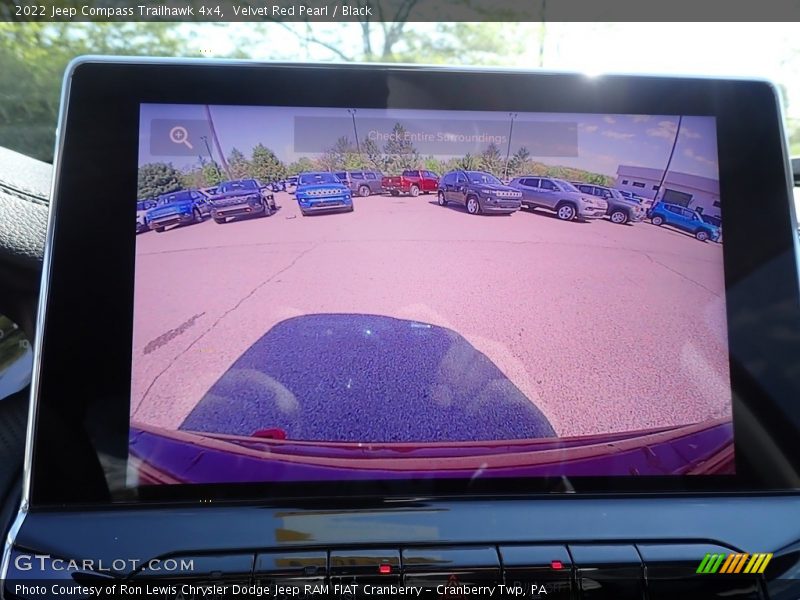 Velvet Red Pearl / Black 2022 Jeep Compass Trailhawk 4x4