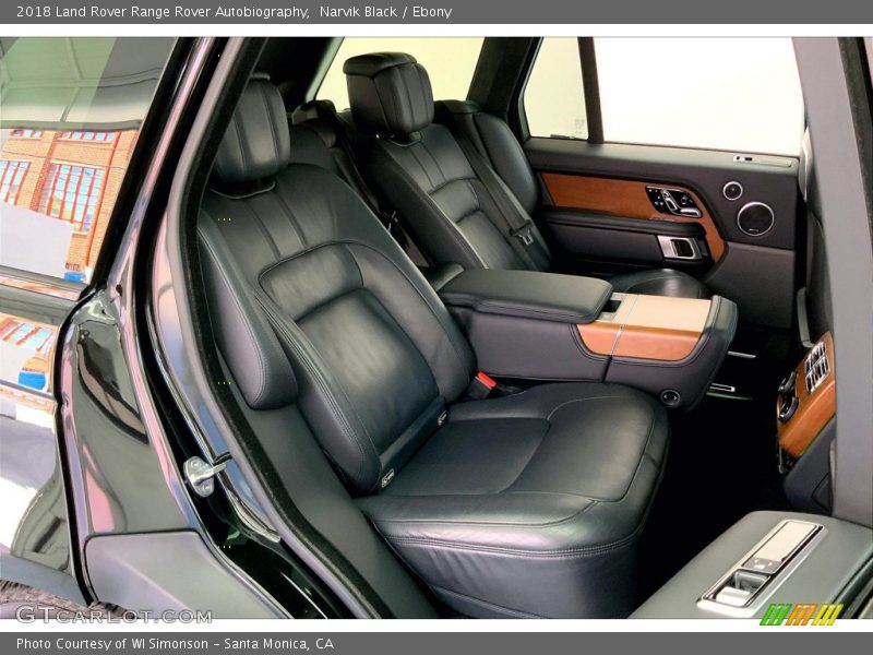 Rear Seat of 2018 Range Rover Autobiography