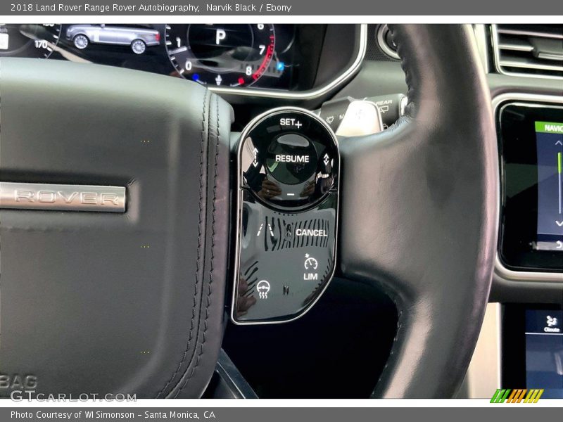  2018 Range Rover Autobiography Steering Wheel