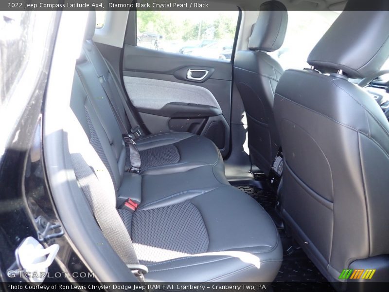 Diamond Black Crystal Pearl / Black 2022 Jeep Compass Latitude 4x4