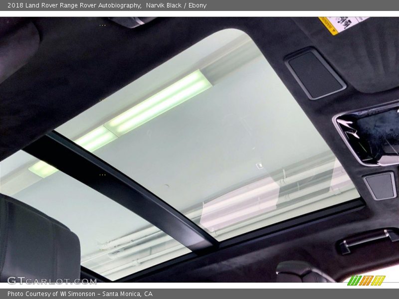 Narvik Black / Ebony 2018 Land Rover Range Rover Autobiography