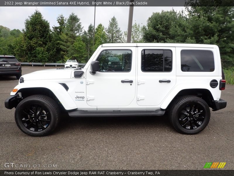  2022 Wrangler Unlimited Sahara 4XE Hybrid Bright White