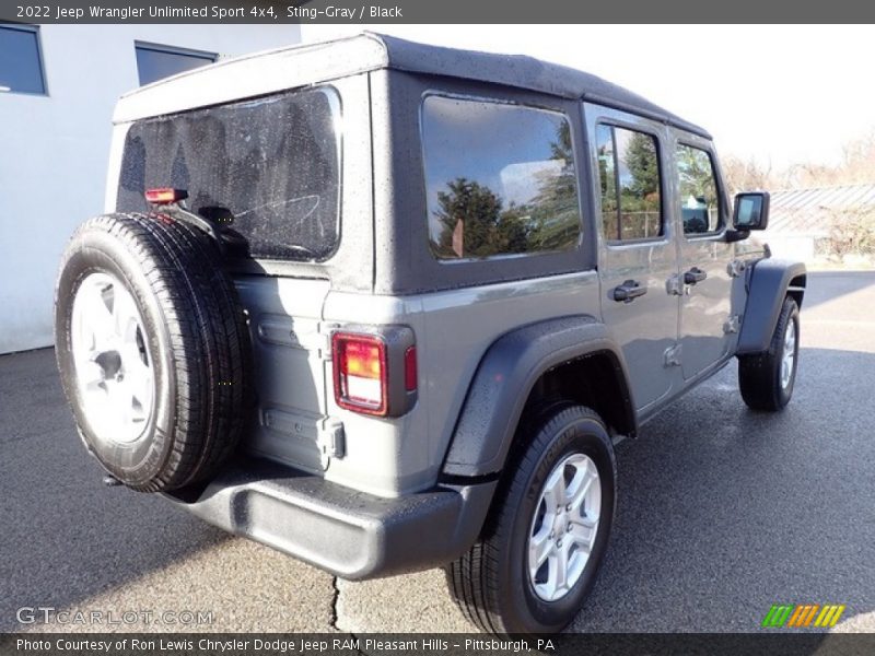 Sting-Gray / Black 2022 Jeep Wrangler Unlimited Sport 4x4