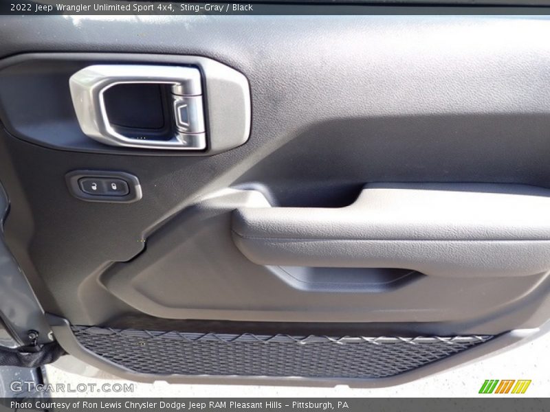 Sting-Gray / Black 2022 Jeep Wrangler Unlimited Sport 4x4