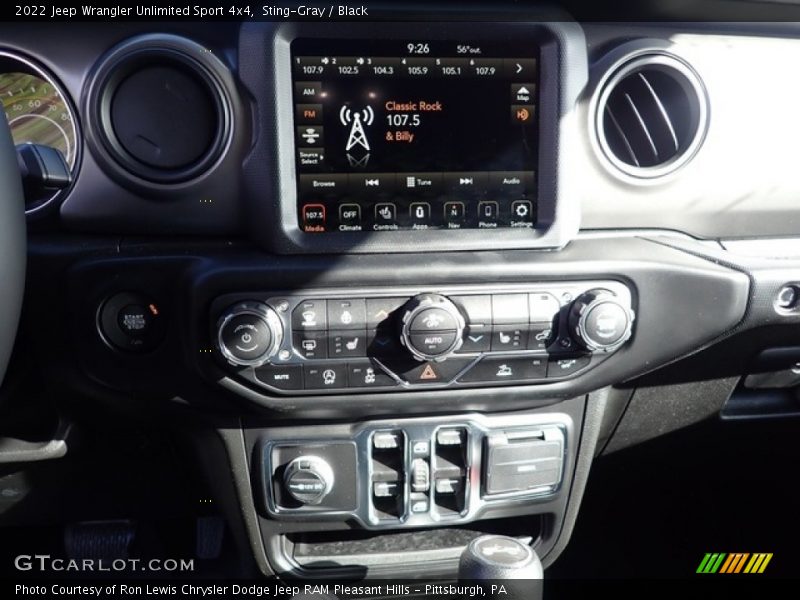 Sting-Gray / Black 2022 Jeep Wrangler Unlimited Sport 4x4