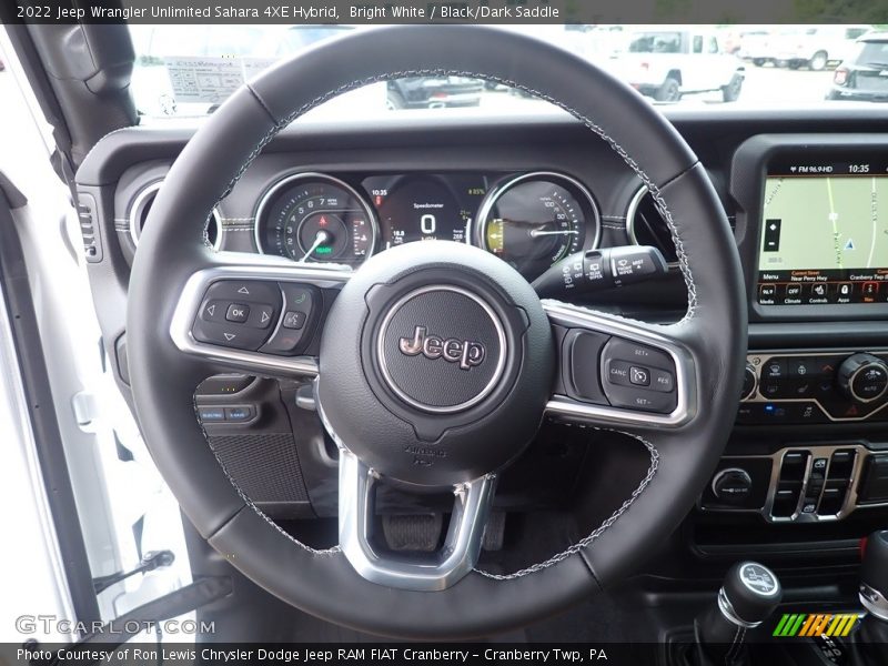  2022 Wrangler Unlimited Sahara 4XE Hybrid Steering Wheel