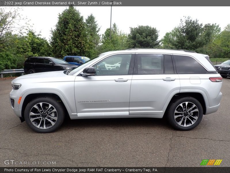  2022 Grand Cherokee Overland 4x4 Silver Zynith